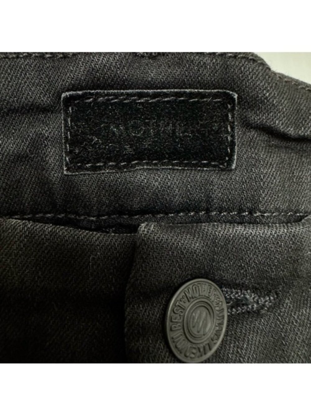 Mother Jeans The Pixie Ankle Fray in Not Guilty Black 31 - Picture 6 of 13